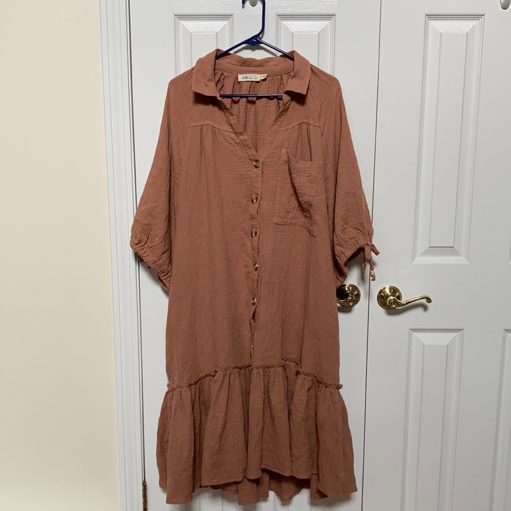 Red dress Millibon line never worn